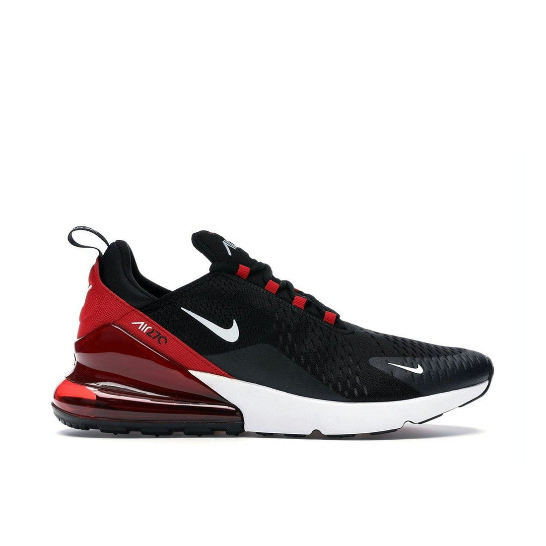 NIKE AIR MAX 270 BLACK RED WHITE