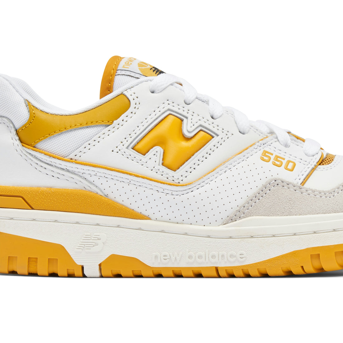 NEW BALANCE 550 SEA SALT VARSITY GOLD