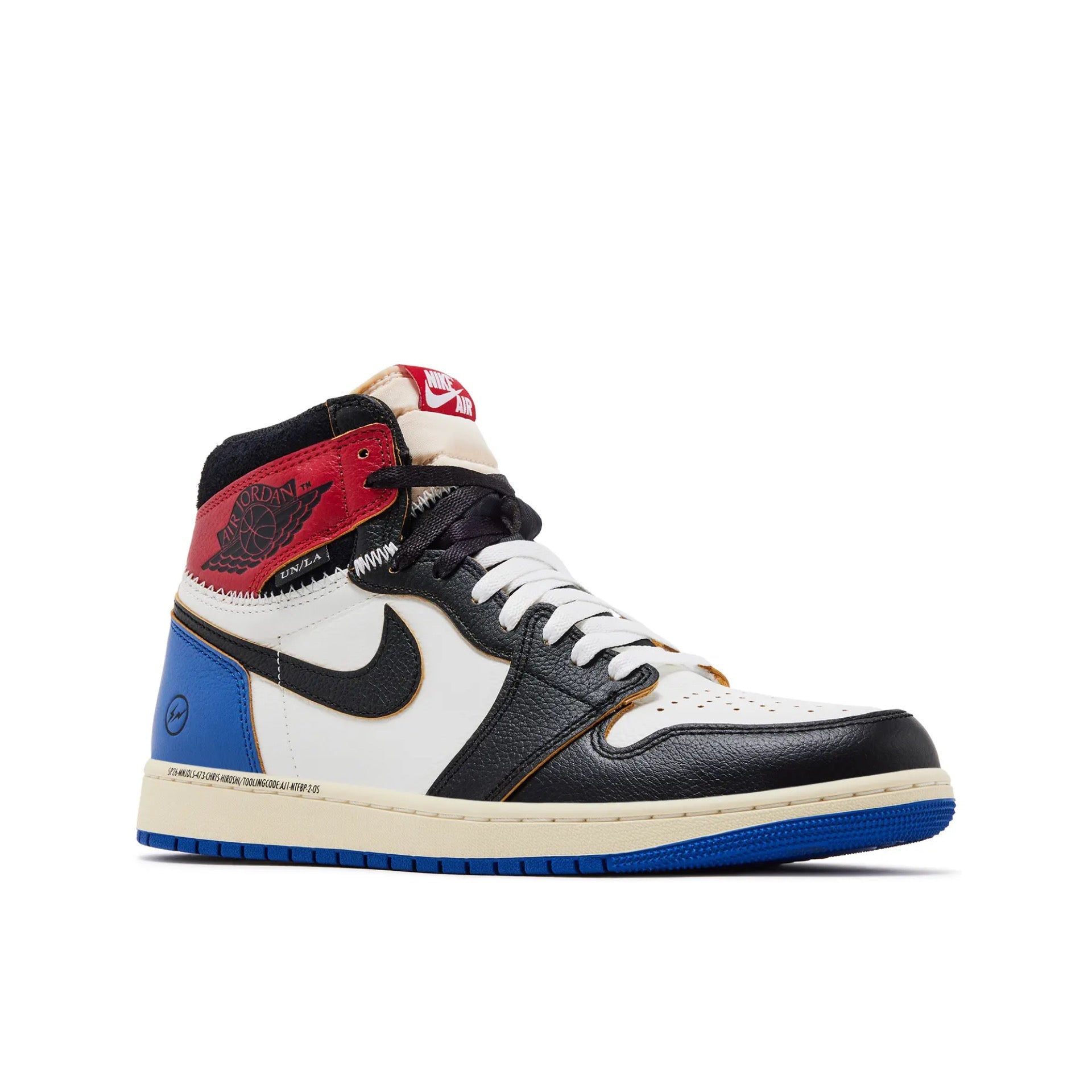 FRAGMENT DESIGN X UNION LA X JORDAN 1 RETRO HIGH OG 'VARSITY RED' Trendabox