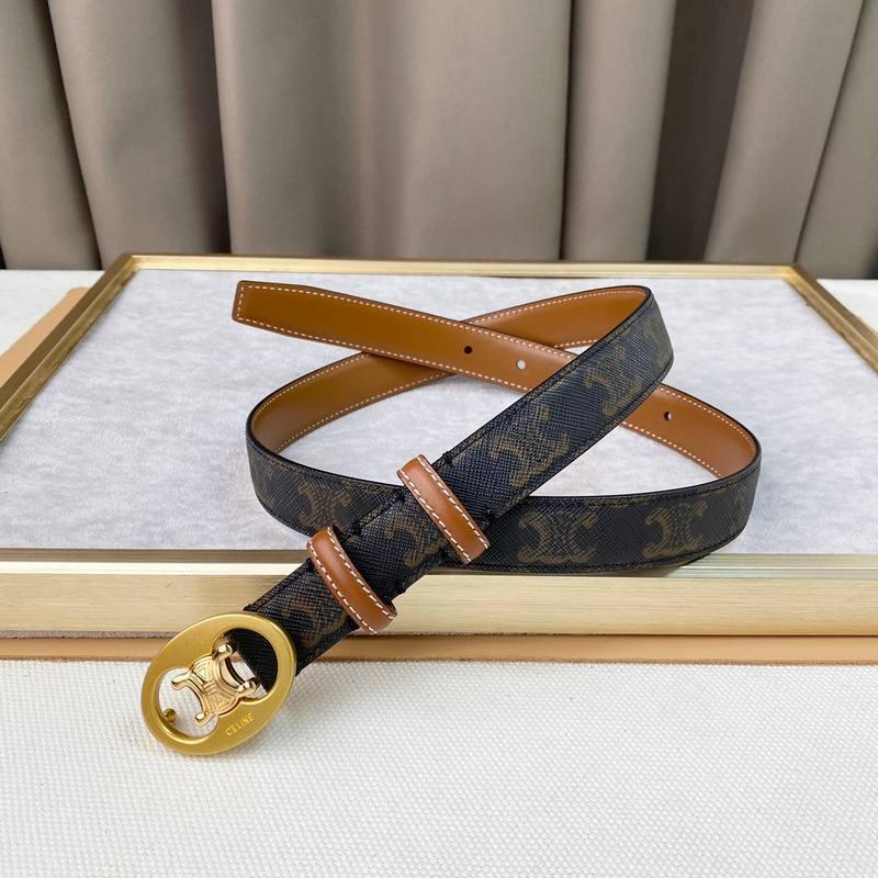 Celine Women Belt 'Black/Brown'