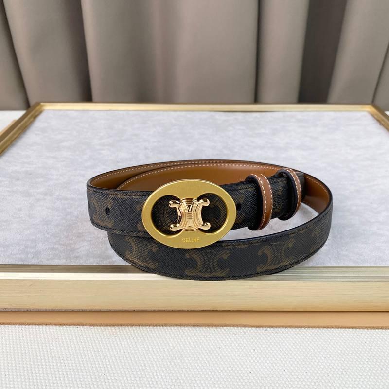 Celine Women Belt 'Black/Brown'