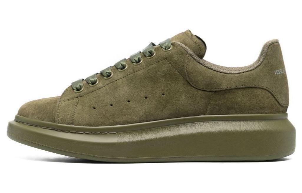Alexander McQueen Oversized Sneaker 'Moss Green Suede