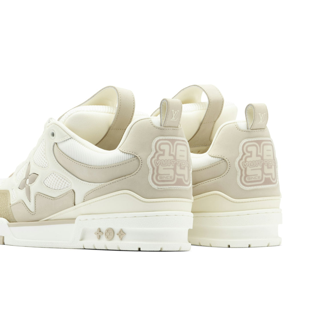 LOUIS VUITTON LV SKATE SNEAKER BEIGE WHITE