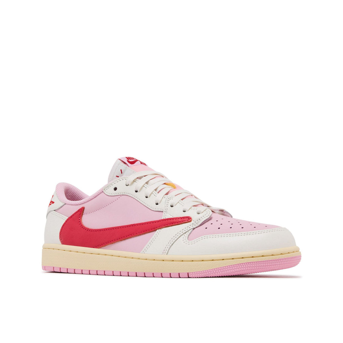 AIR JORDAN 1 RETRO LOW OG 'SAIL TROPICAL PINK' X TRAVIS SCOTT Trendabox