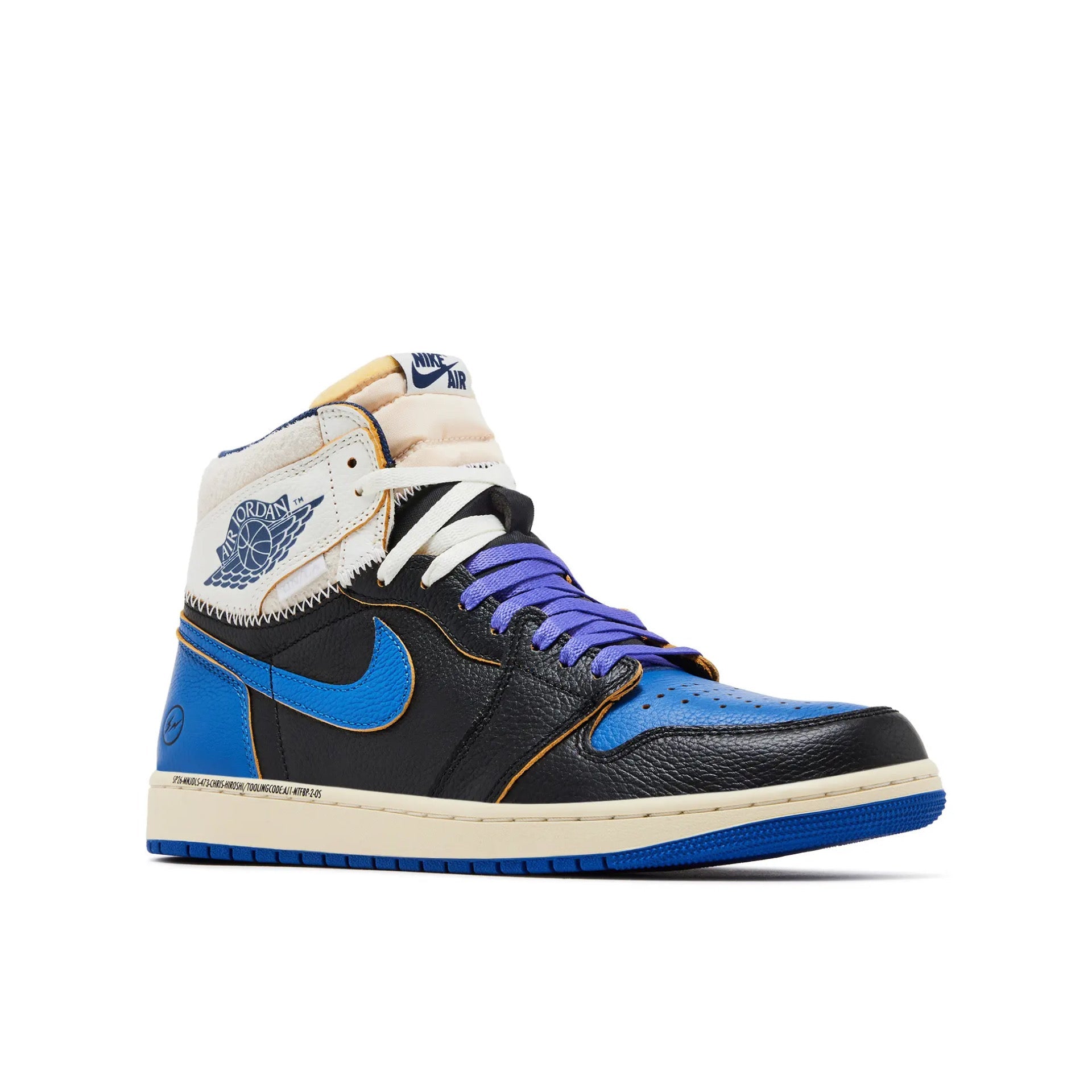 FRAGMENT DESIGN X UNION LA X JORDAN 1 RETRO HIGH OG 'SPORT ROYAL' Trendabox