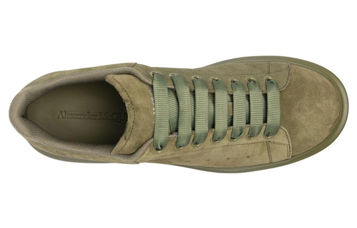 Alexander McQueen Oversized Sneaker 'Moss Green Suede