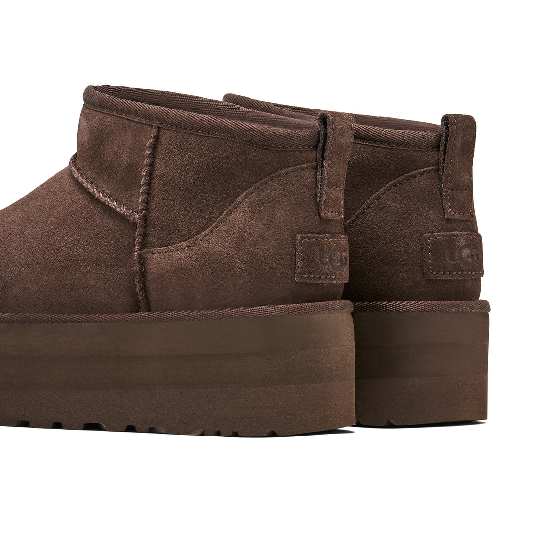UGG CLASSIC ULTRA MINI PLATFORM BURNT CEDAR WOMENS