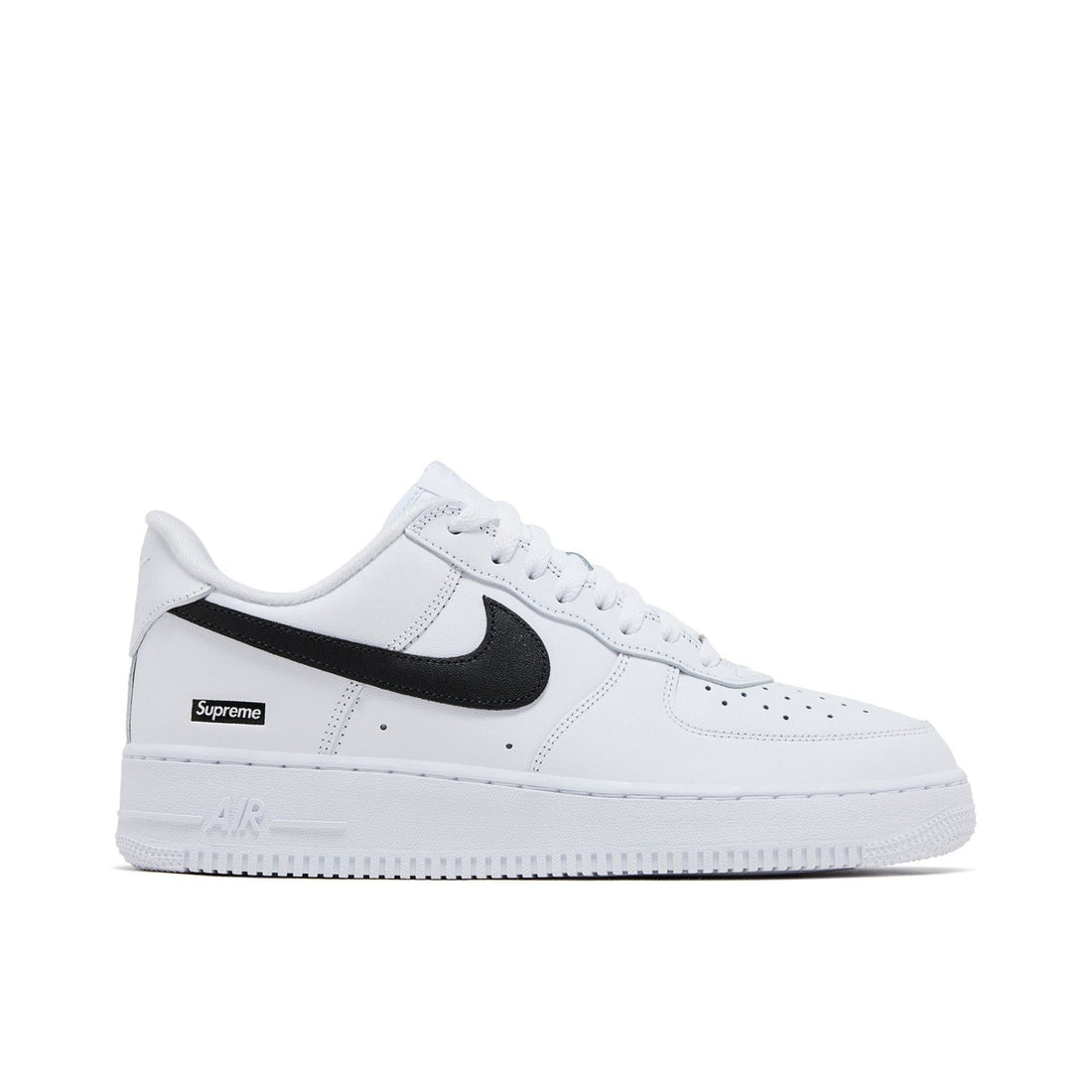 SUPREME X AIR FORCE 1 LOW 'BOX LOGO - WHITE BLACK'