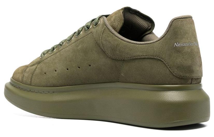 Alexander McQueen Oversized Sneaker 'Moss Green Suede