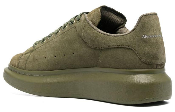 Alexander McQueen Oversized Sneaker 'Moss Green Suede
