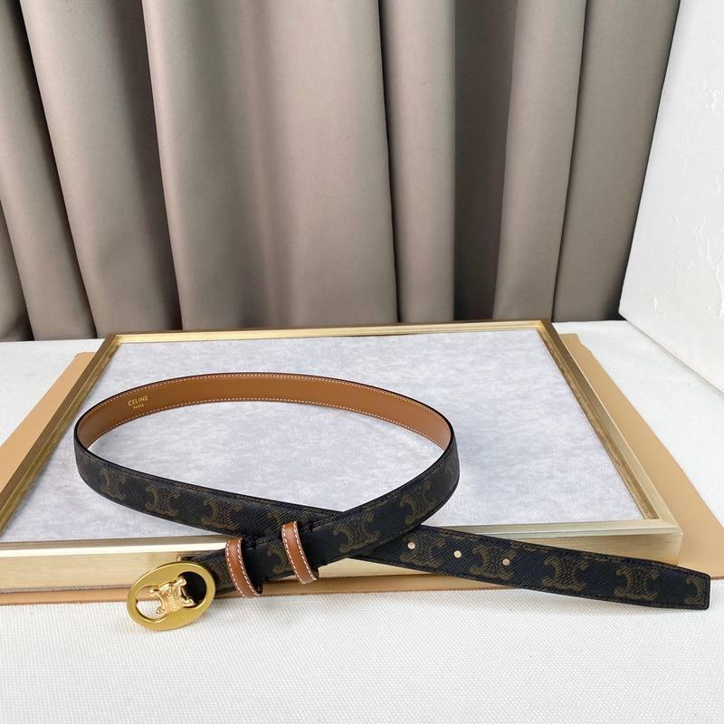 Celine Women Belt 'Black/Brown'