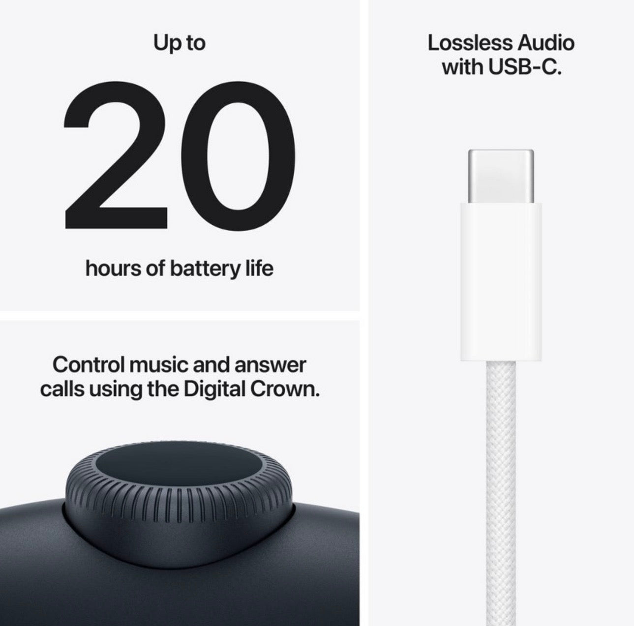 Apple - AirPods Max 2 (USB-C) - Midnight