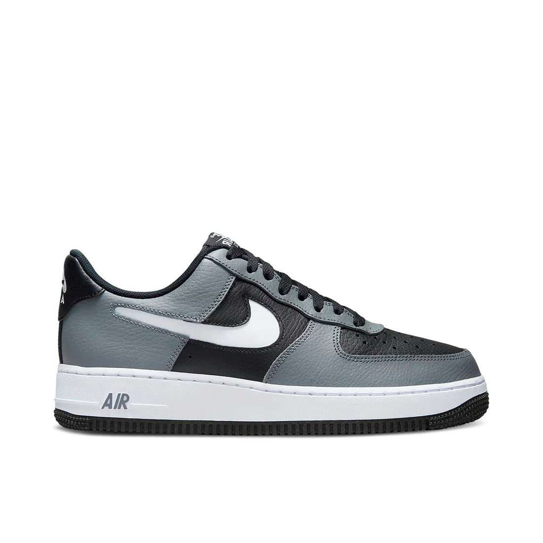NIKE AIR FORCE 1 07 LV8 BLACK SMOKE GREY