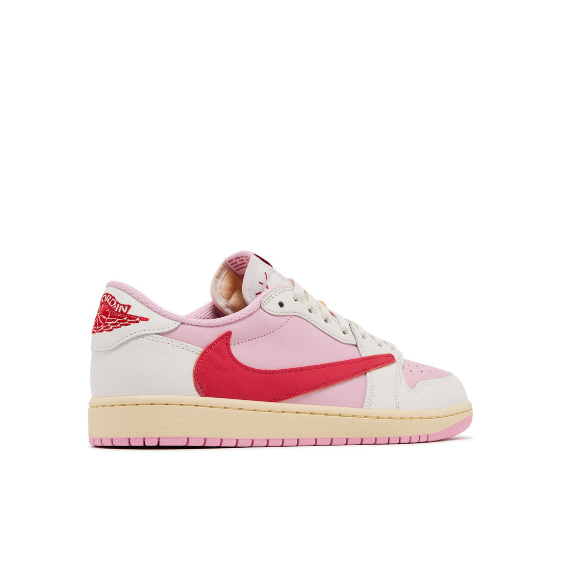 AIR JORDAN 1 RETRO LOW OG 'SAIL TROPICAL PINK' X TRAVIS SCOTT Trendabox