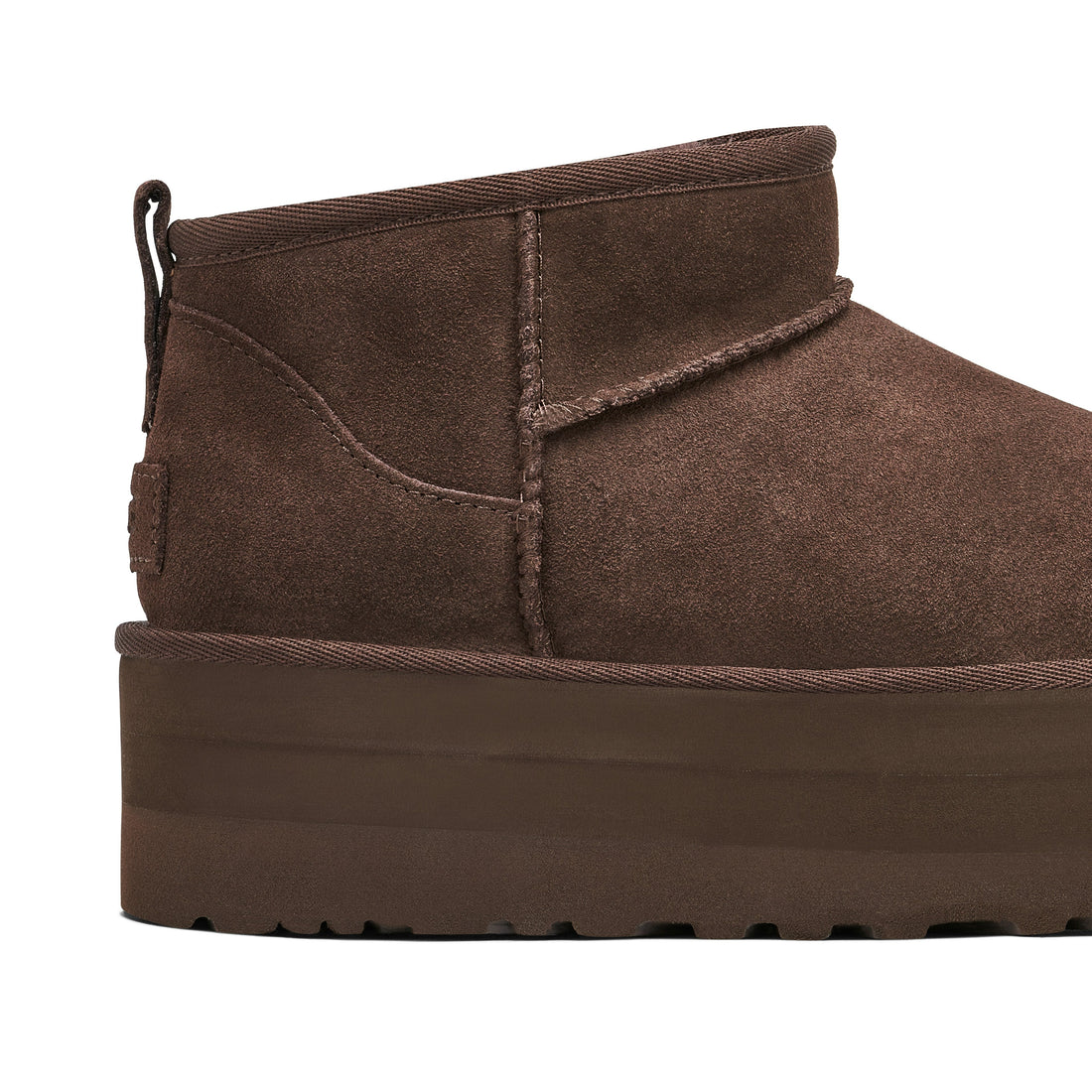 UGG CLASSIC ULTRA MINI PLATFORM BURNT CEDAR WOMENS