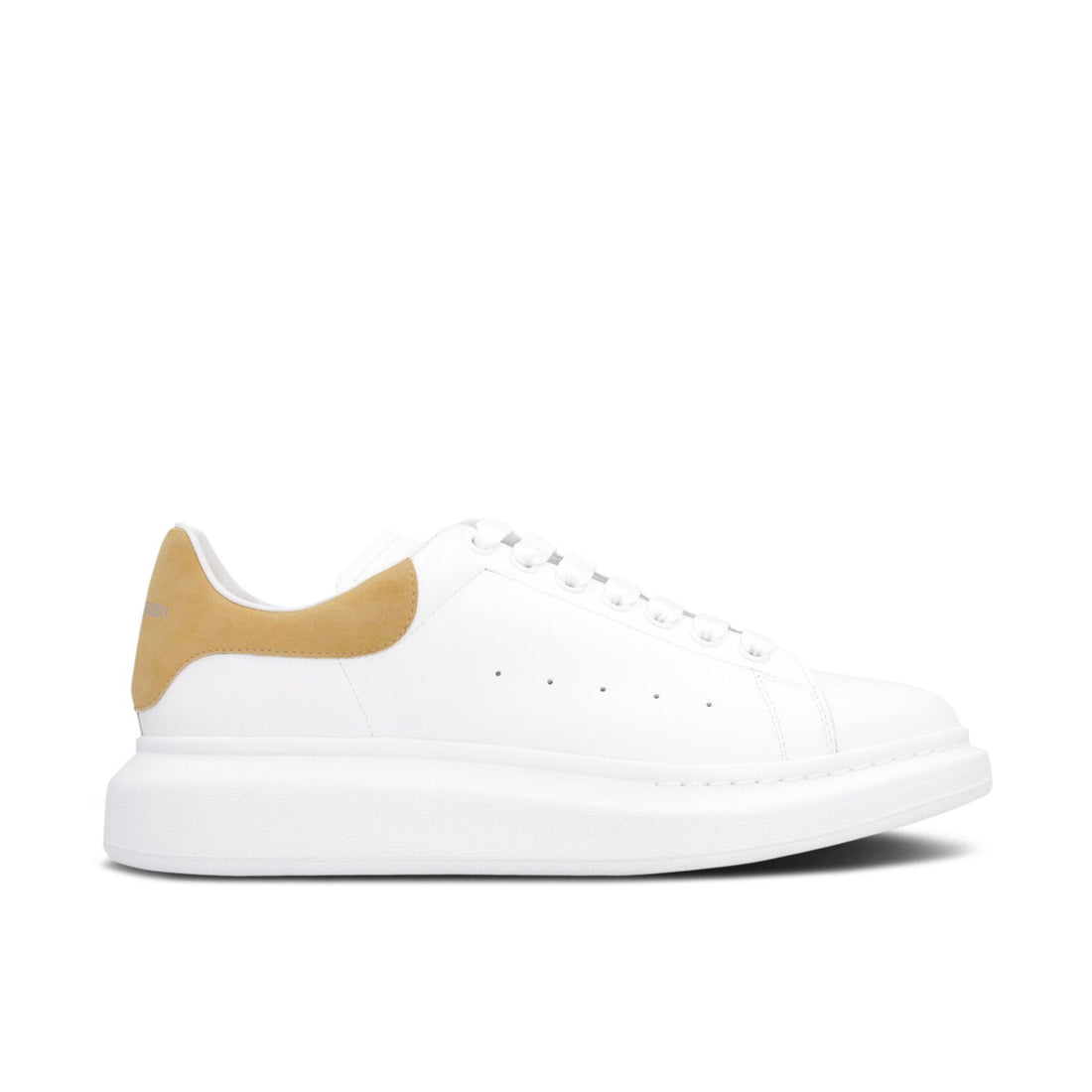 ALEXANDER MCQUEEN OVERSIZED SNEAKER “WHITE TAN” Allboutsneak