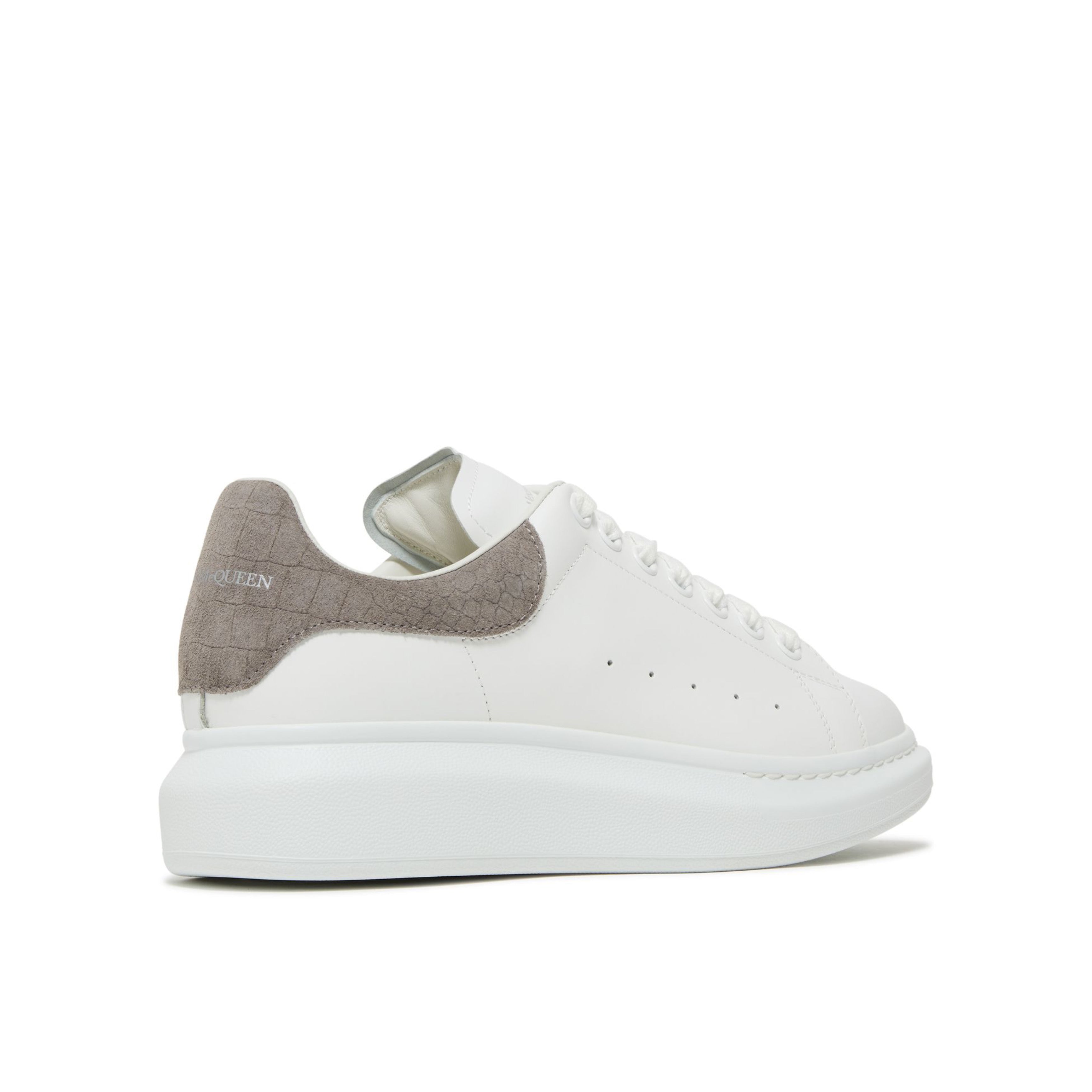 ALEXANDER MCQUEEN OVERSIZED SNEAKER 'LEAD CROCODILE' Allboutsneak