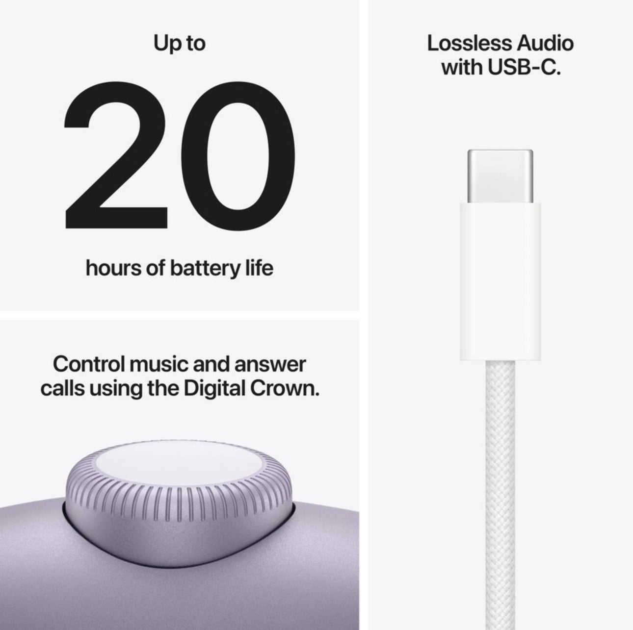Apple - AirPods Max 2 (USB-C) - Purple