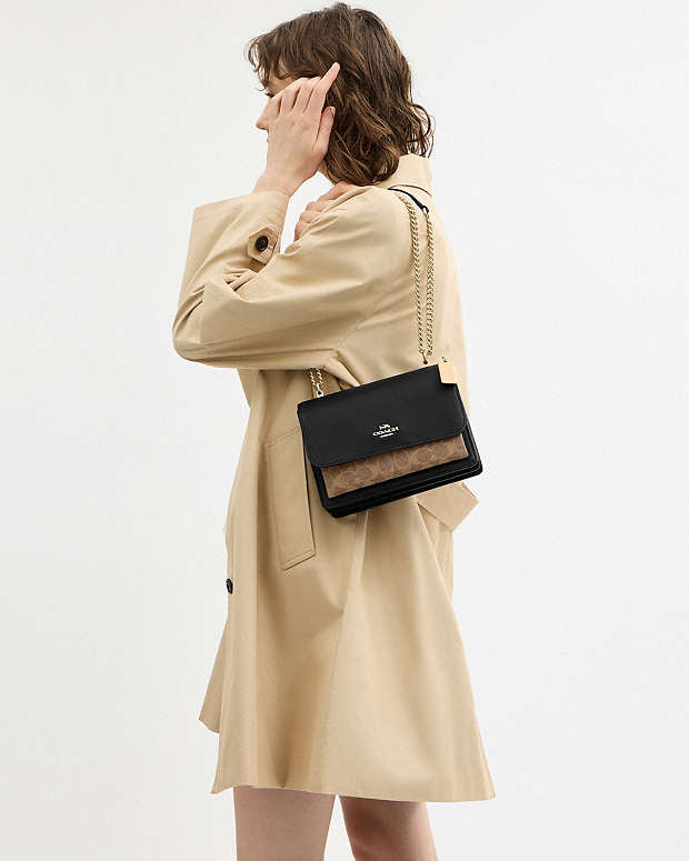 Coach Klare Crossbody Bag – Classic Signature Canvas Edition