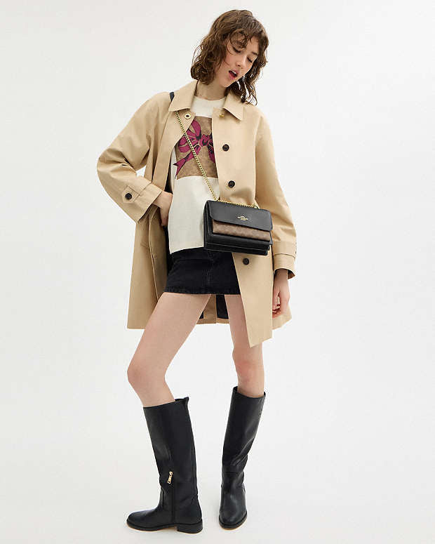 Coach Klare Crossbody Bag – Classic Signature Canvas Edition