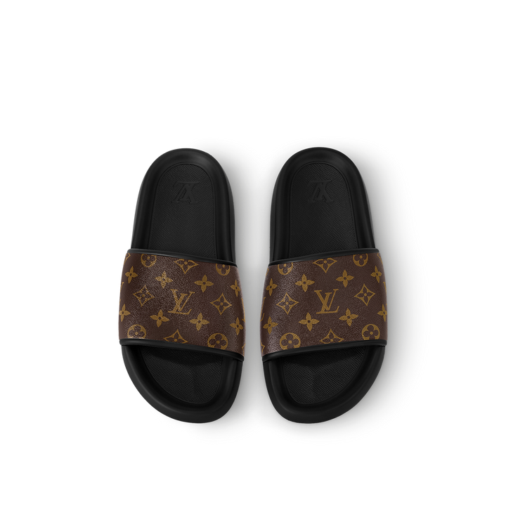 Men’s Embossed Slide Mule – Waterproof Comfort Edition