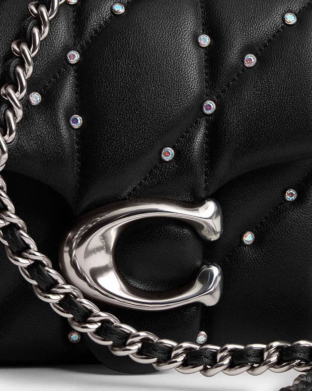 Coach Tabby Shoulder Bag 20 – Pillow Quilting with Crystal Rivets