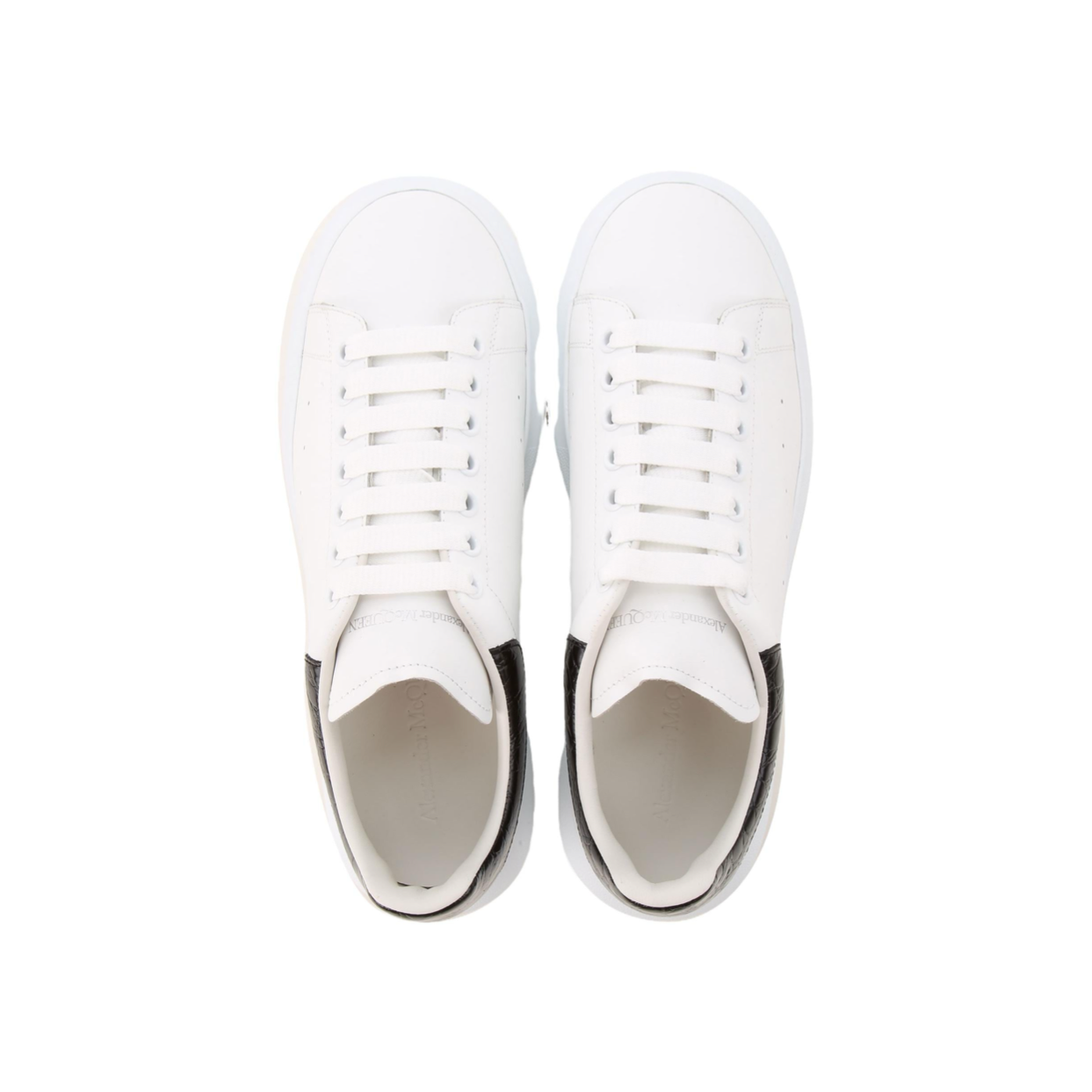 Alexander McQueen Oversized Sneaker 'Black Crocodile