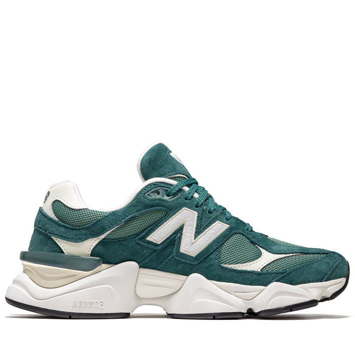 New Balance 9060 ‘New Spruce/Angora’ – Men’s Retro Y2K Lifestyle Sneaker | Premium Green & Cream Suede