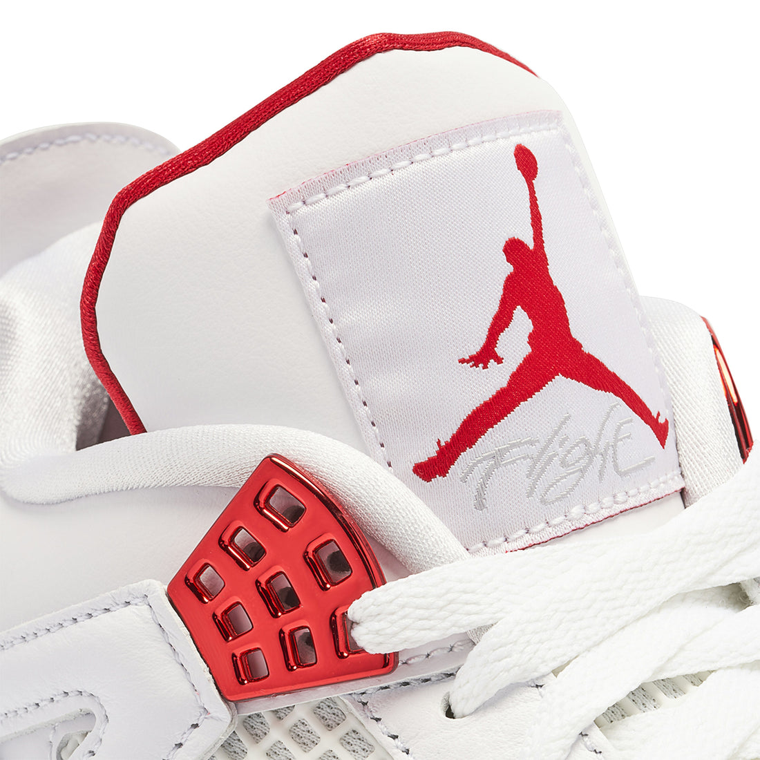 AIR JORDAN 4 METALLIC PACK WHITE RED