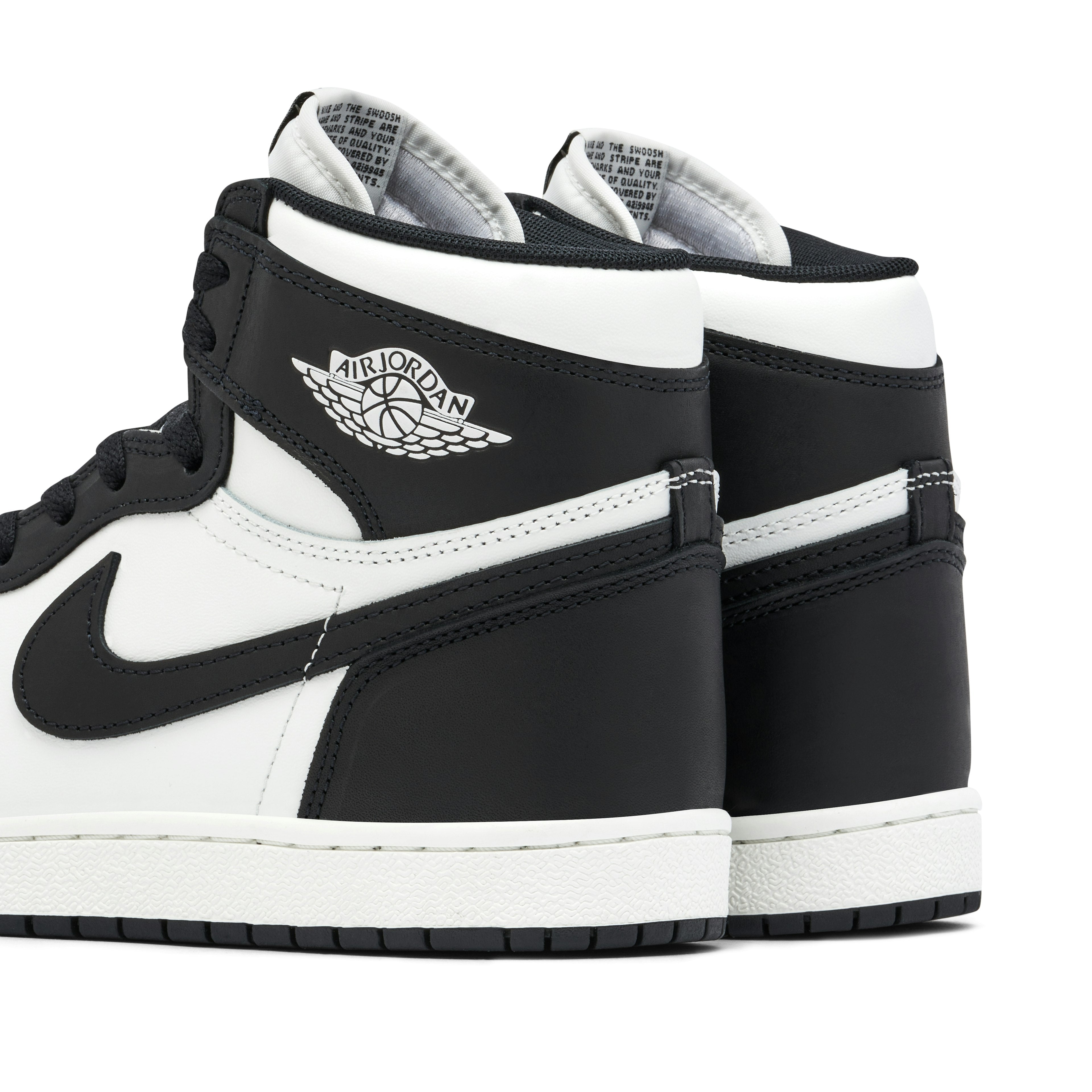 AIR JORDAN 1 HIGH RETRO 85 BLACK WHITE