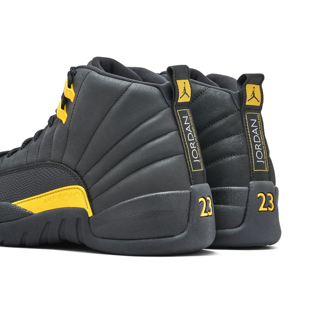 AIR JORDAN 12 BLACK TAXI
