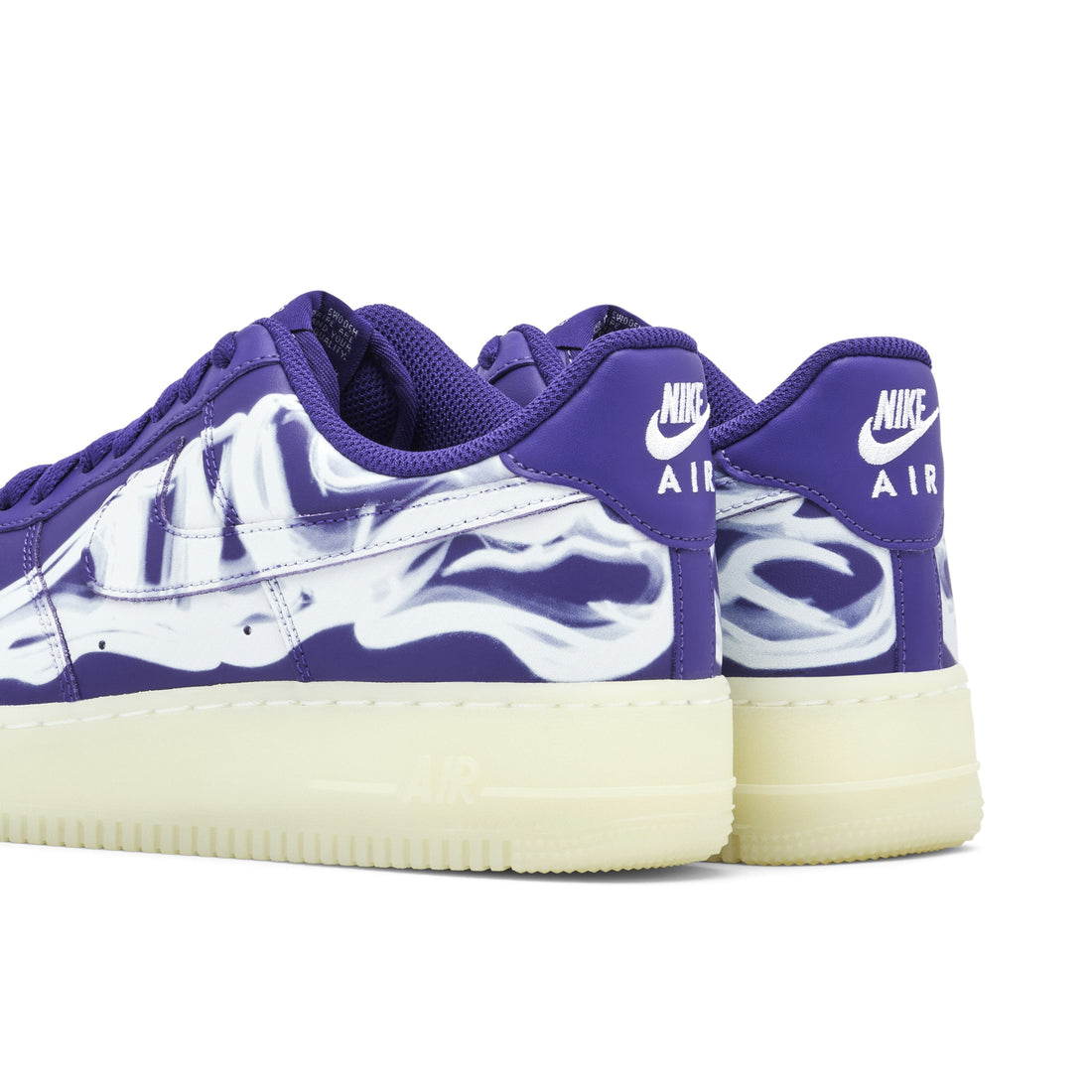 NIKE AIR FORCE 1 SKELETON PURPLE
