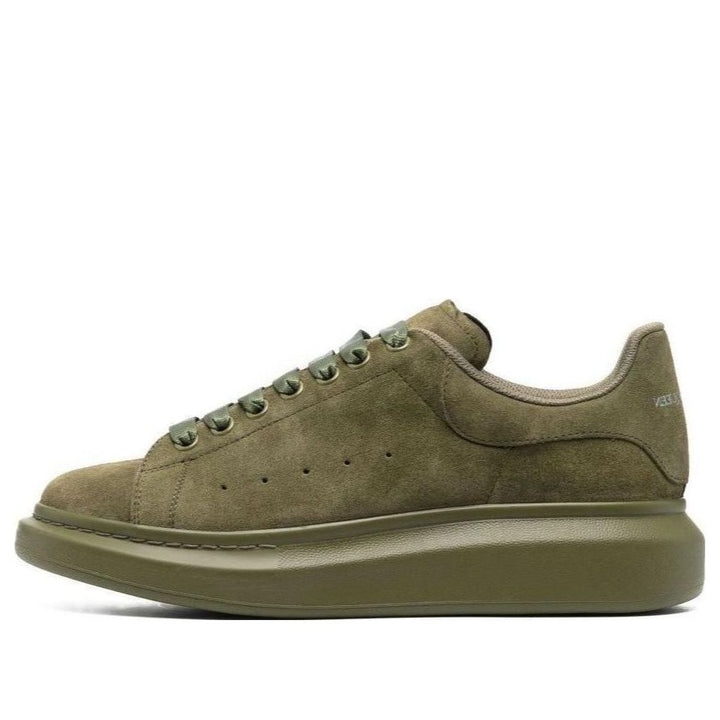 Alexander McQueen Oversized Sneaker 'Moss Green Suede